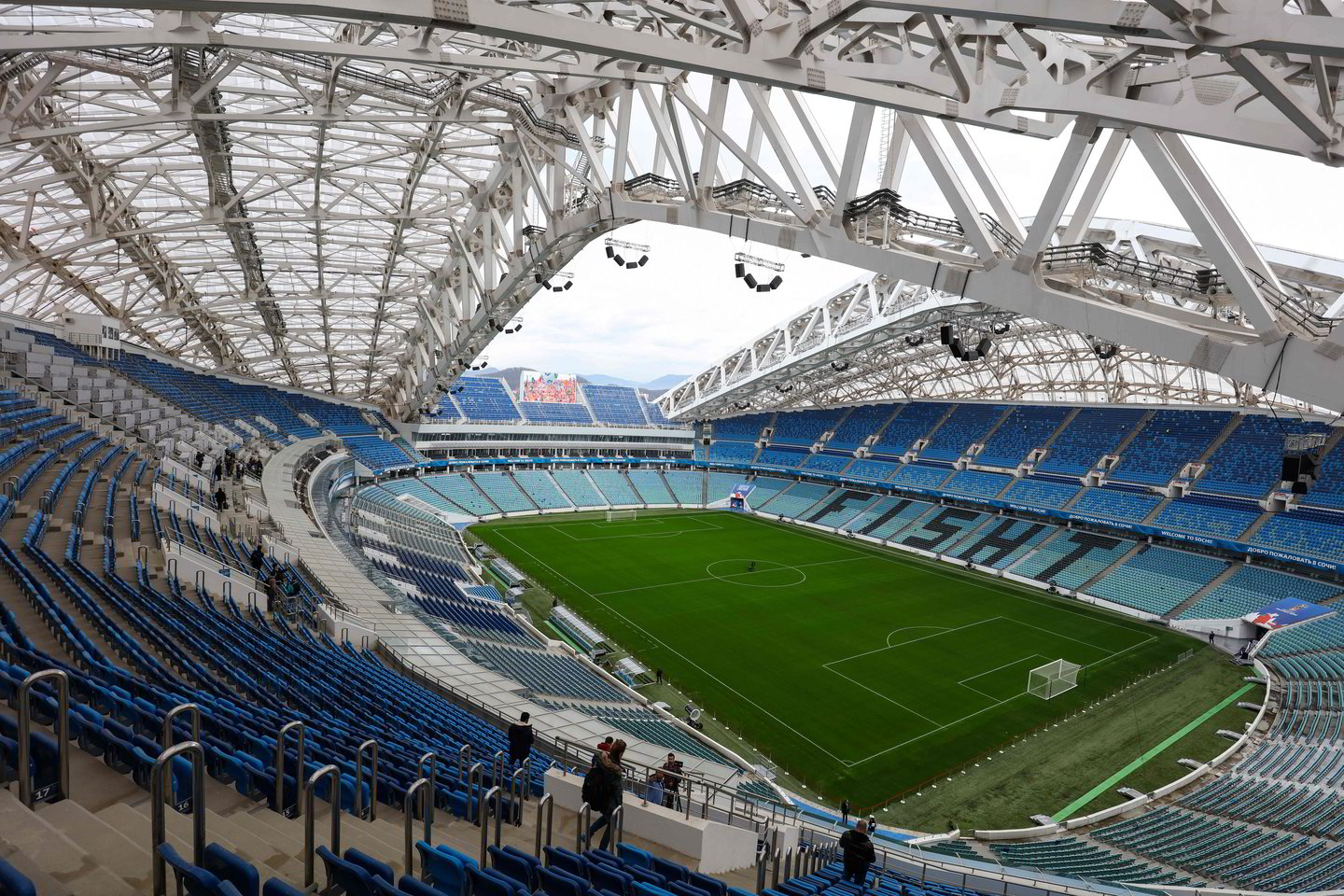 Rusija ruošiasi pasaulio futbolo čempionatui.<br> AFP/Scanpix nuotr.