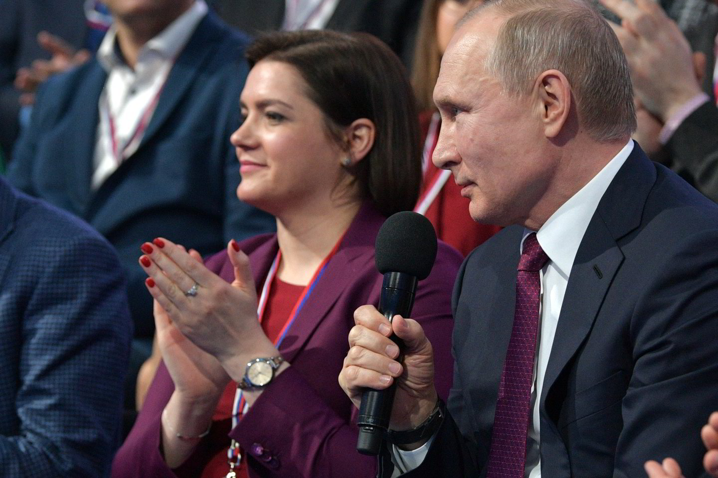  V.Putinas sakė, kad nenorėtų sužinoti, kas su juo nutiks po penkerių ar 10 metų.<br> Sputnik/Scanpix nuotr.