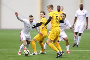 A lygos čempionė „Sūduva“ palaužė naujokę „Palangą“ per dvi minutes