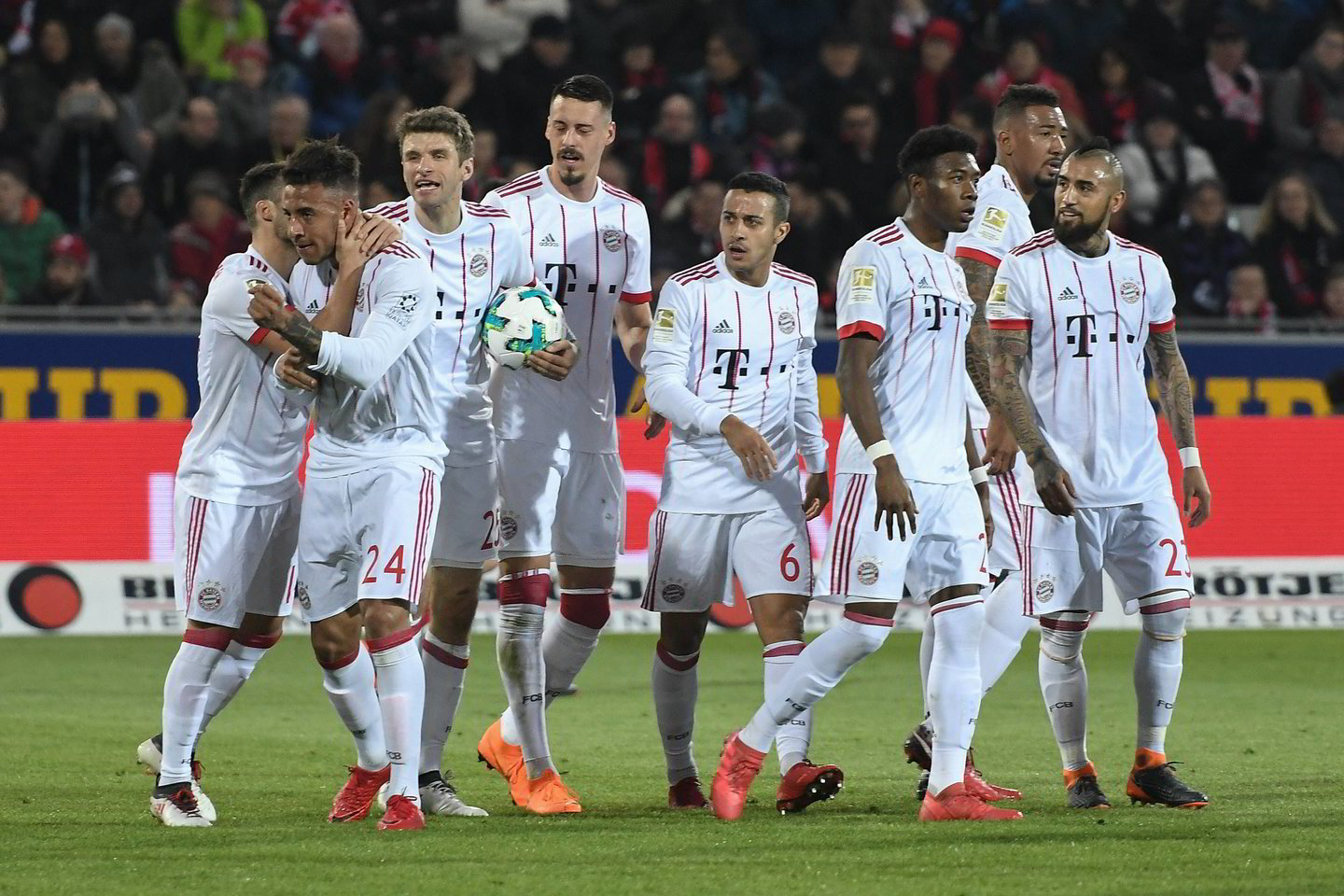  Miuncheno „Bayern“ futbolininkai.<br> AFP/Imago/Scanpix nuotr.