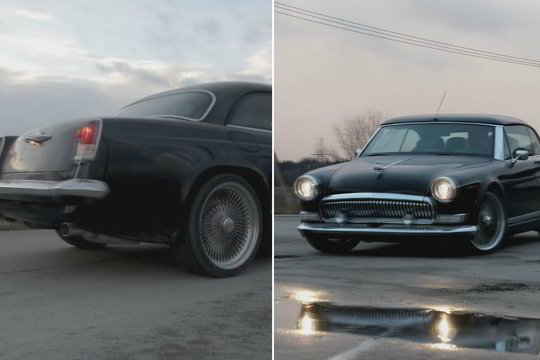 BMW galią ir „Volgos“ formas supynę šiauliečiai sukūrė tikrą kelių pasiutėlį