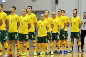 FIFA sprendimo laukianti Lietuvos salės futbolo rinktinė balandį žais du kontrolinius mačus