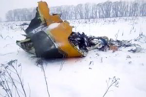 Paviešinti prie Maskvos sudužusio lėktuvo pilotų pokalbiai 