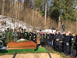 Virgilijus Noreika amžinojo poilsio atgulė Antakalnio kapinėse