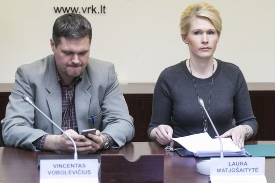 VTEK L. Matijošaitytės elgesio netirs, bet aiškinsis dėl V. Vobolevičiaus