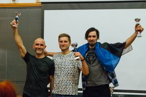 Paulius Voverys pasaulio ledo burlenčių čempionate vėl nuraškė auksą