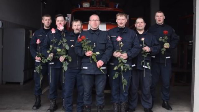 Joniškio priešgaisrinė gelbėjimo tarnyba paruošė ypatingą sveikinimą