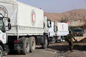 Raudonasis Kryžius: Sirijoje atidėtas pagalbos pristatymas į&nbsp;Rytų Gutą