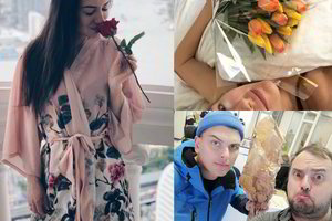 Kovo 8-ąją garsenybės skęsta gėlėse ir lepinasi vyrų dėmesiu