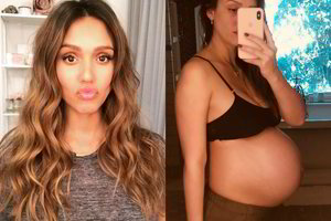 Nėštumas pareikalavo grožio: Jessicai Albai teko nusirėžti plaukus