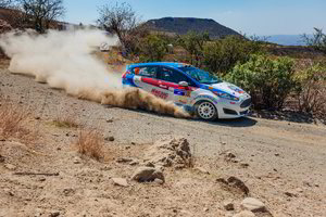 WRC etapą Meksikoje lenktynininkas Deividas Jocius pradėjo įspūdingu tempu