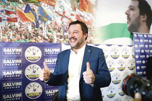 Vladimirą Putiną garbinantis italas žada pertvarkyti Europą