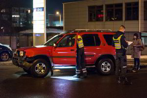 Šeštadienio vakaras Vilniuje – po avarijos paliko automobilį ir spruko