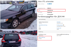 Lietuvoje „Volvo“ rida sumažėjo 400 tūkst. km – pardavėjai turi detektyvo vertą istoriją