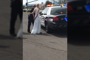 Arizonoje suimta į savo vestuves skubėjusi nuotaka – priežastis labai žemiška