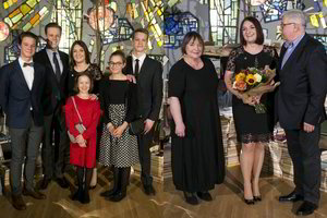 Spindinti Austėja Landsbergienė garbius svečius sukvietė į ypatingą šventę