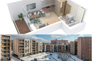 Taip atrodo vienas pigiausių ekonominės klasės butų Vilniuje