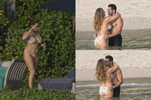 Tailande atostogaujanti Kelly Brook stebino kūno linijomis bei meile