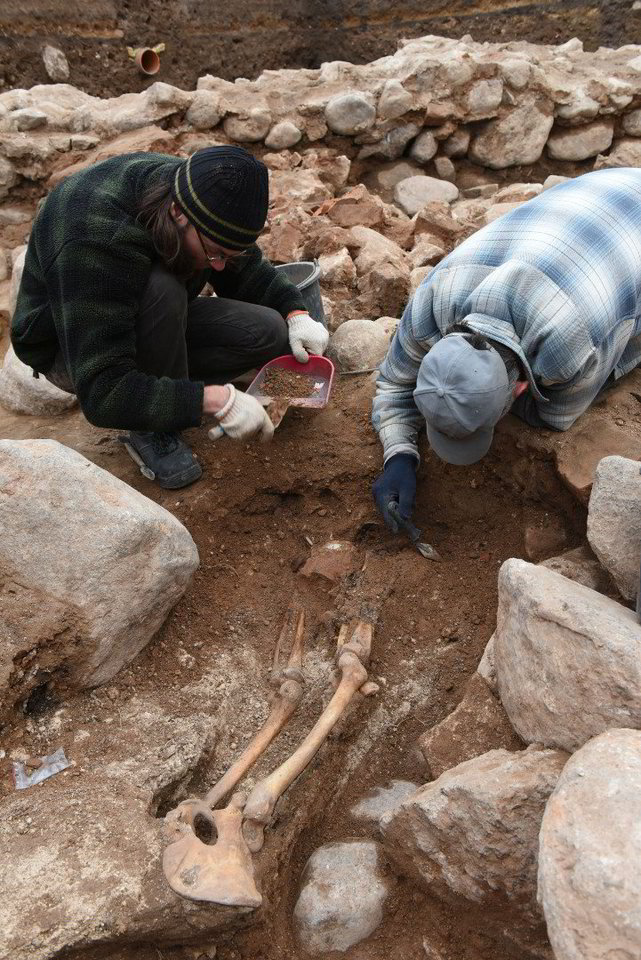 Archeologiniai tyrimai Pilies kalno aikštelėje. <br> K.Stoškaus nuotr.