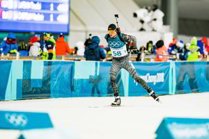 Biatlonininkas V. Strolia pasaulio taurės varžybose Norvegijoje buvo viduriuke