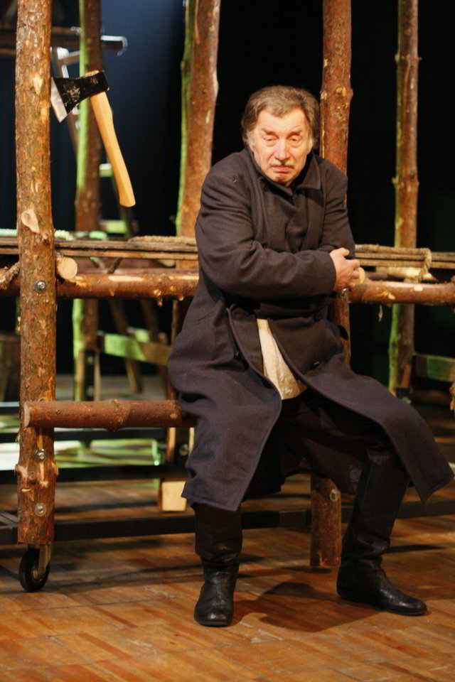 Aktorius A.Pintukas daugiau nei 50 metų praleido teatro scenoje.  <br> Eltos nuotr.