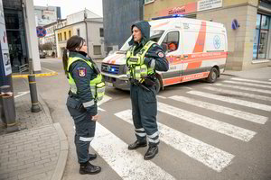 Vilniuje grasinta susprogdinti skolų išieškojimo įmonę