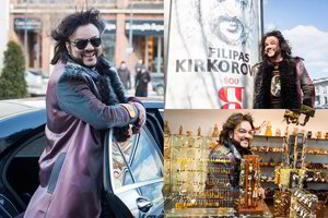 Filipo Kirkorovo popietė Vilniuje: prabangios parduotuvės ir tautinė juosta