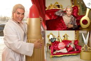 Gyva lėlė Kenas Maskvoje mėgavosi grožio procedūromis