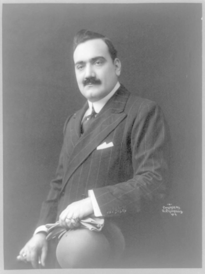  E.Caruso 1907 m.<br> Wikimedia nuotr.