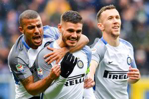 „Inter“ puolėjas Mauri Icardi pažymėjo keturiais įvarčiais