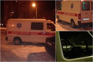 Kieme numestas greitosios pagalbos automobilis patraukė vilniečio dėmesį: kas jam nutiko?