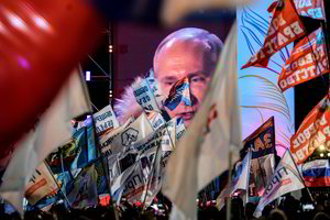 Rusų žiniasklaida: Vakarų atstūmimas padidino Vladimiro Putino pergalę