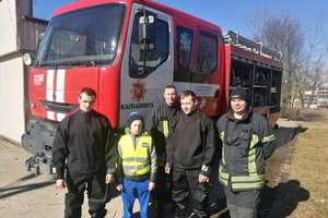 Drąsus trečiokas Žiežmariuose išgelbėjo įlūžusį ir skęstantį draugą