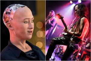 Lietuvis įrašė dainą apie robotę Sofiją