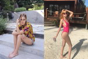 Bjauria vadinta Bruce'o Williso dukra demonstruoja pavydėtiną seksualumą