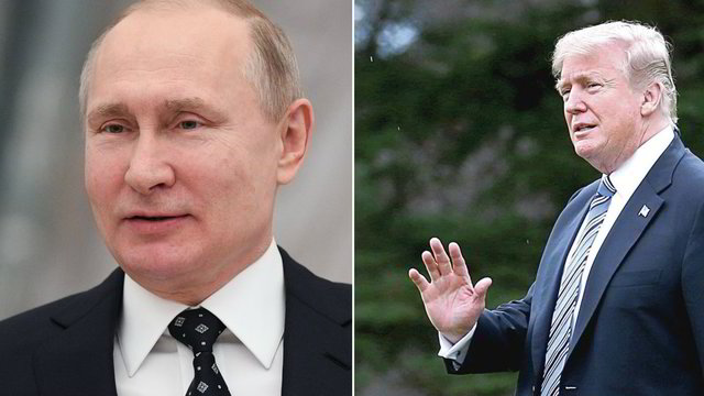 Donaldas Trumpas planuoja susitikti su Vladimiru Putinu