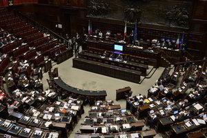 Italijoje į pirmąjį posėdį susirinks naujasis parlamentas