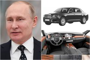 Vladimiras Putinas per inauguraciją gaus ypatingą dovaną: iššifravo „auksinio" limuzino pavadinimą