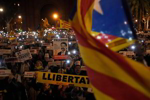 Kalinamas katalonų separatistas Jordi Sanchezas nebesieks regiono lyderio posto