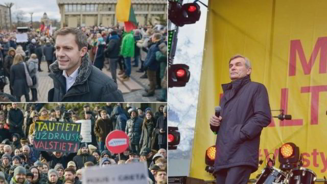 Artūras Orlauskas rėžė apie protestą: „Tai – suinteresuotų grupuočių spaudimas“