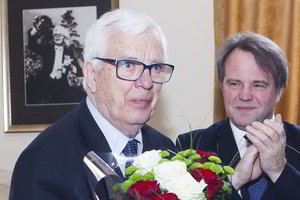 Kompozitoriui Raimondui Paului įteiktas Lietuvos muzikos ir teatro akademijos Garbės medalis