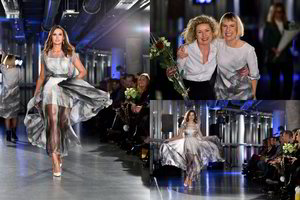 Justino Jankevičiaus mylimoji sublizgėjo mados šou