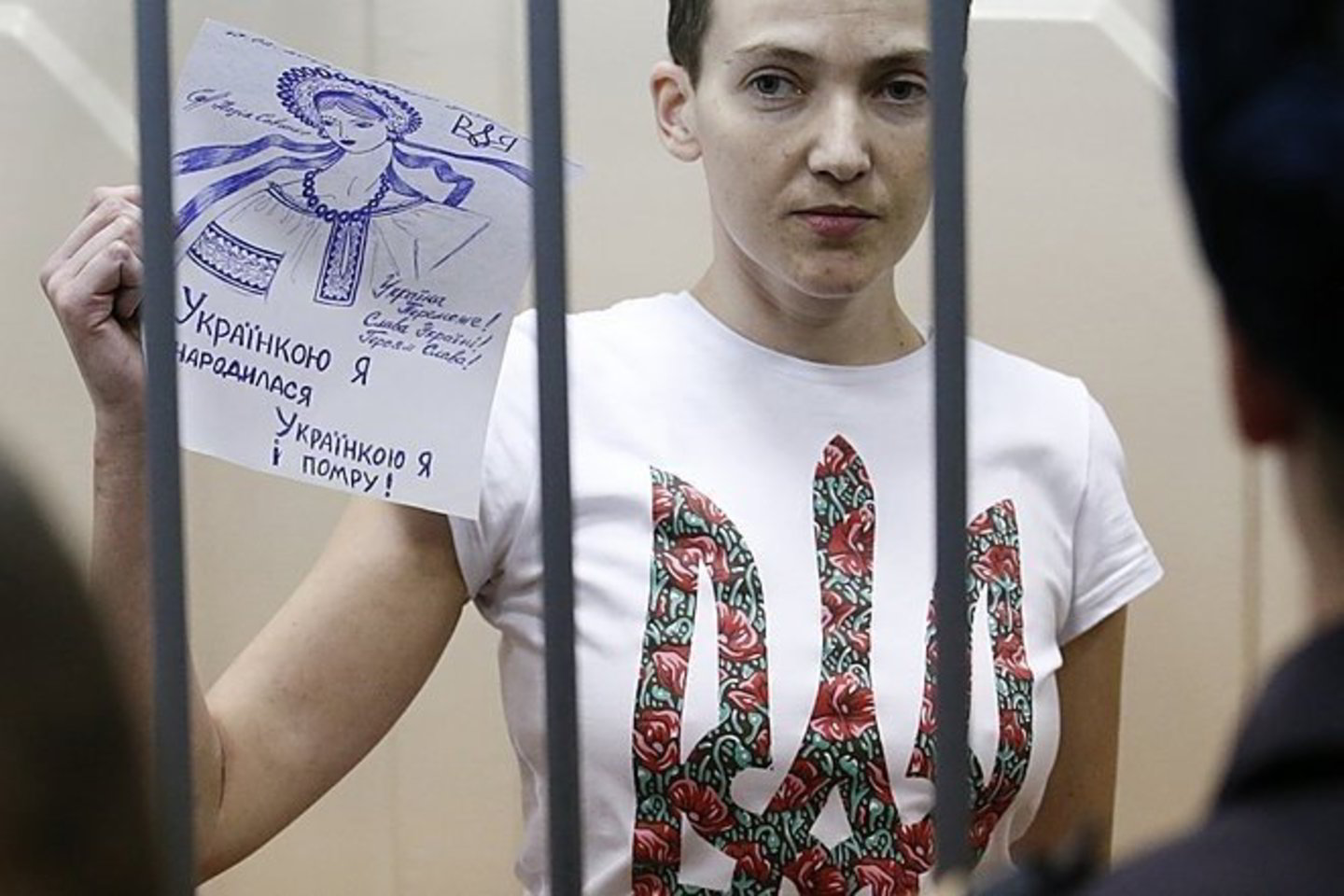 N.Savčenko Rusijos kalėjime rengė bado streikus. <br>Reuters/Scanpix nuotr.