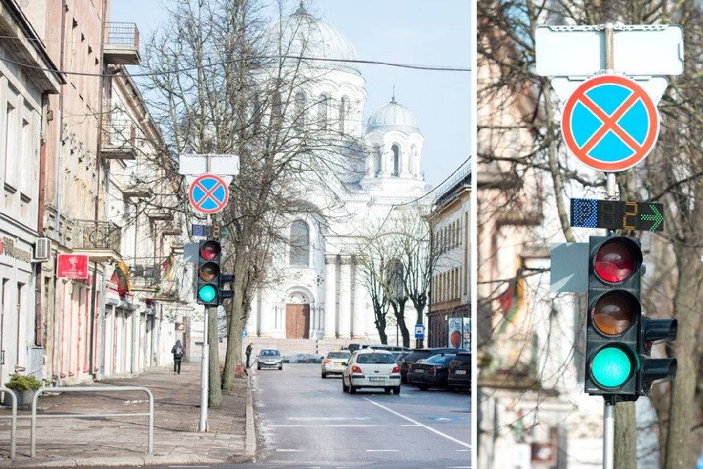 Ateityje tokio tipo sistemas planuojama įrengti ir kitose labiausiai apkrautose miesto gatvėse.  <br>Kauno miesto savivaldybės nuotr.