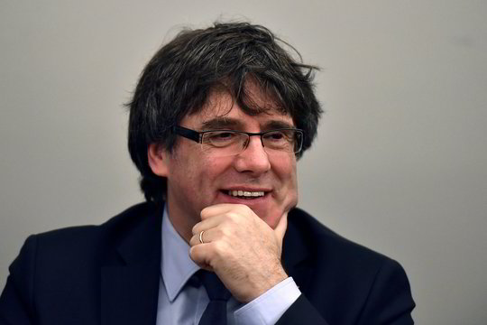 Buvęs Katalonijos lyderis Carlesas Puigdemont'as sulaikytas Vokietijoje