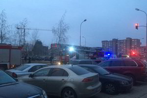 Melagingas pranešimas ant kojų sukėlė gausias Vilniaus ugniagesių pajėgas