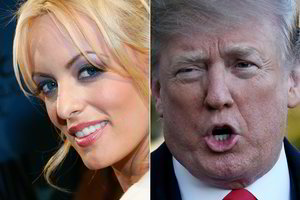 Donaldas Trumpas „griežtai neigia“ nuotykį su Stormy Daniels 