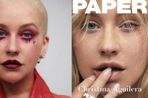 Christina Aguilera nusivalė makiažą ir pasirodė visam pasauliui