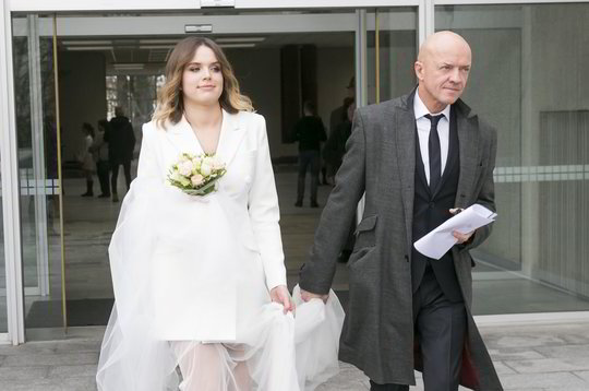 Iš neseniai vedusio Ramūno Rudoko lūpų – komplimentai jaunesnei žmonai