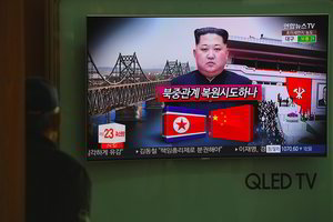 Kim Jong-unas galbūt lankosi Pekine